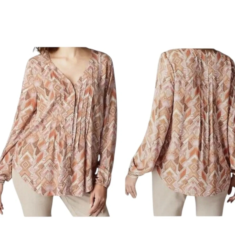J. Jill pintuck top